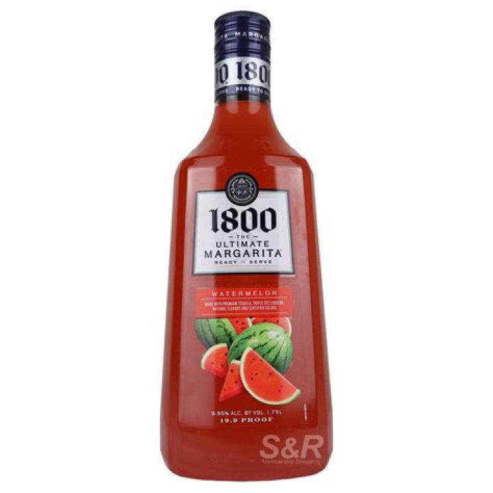 1800 margarita alcohol percentage? here is the answer
