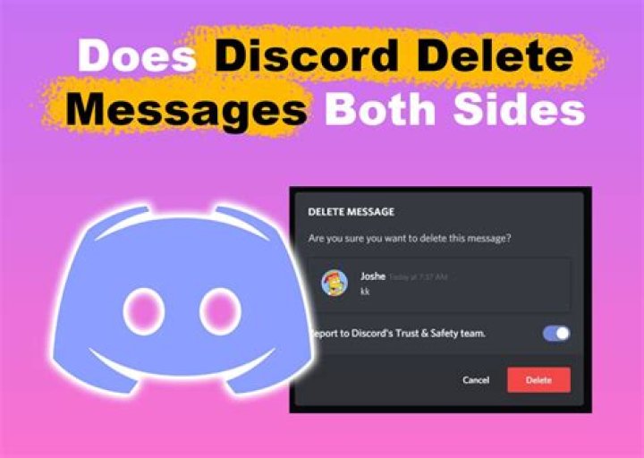 does kik delete messages automatically? here is the answer