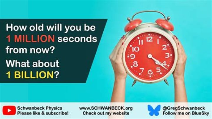 how long is a billion seconds? here is the answer