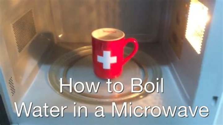 how long to microwave water to boil? here is the answer