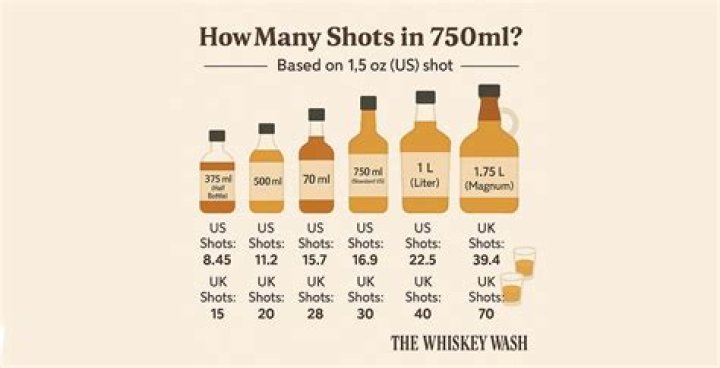 how many shots are in a handle? here is the answer