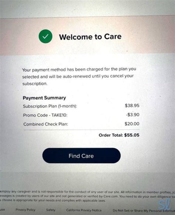 how much is care com membership? here is the answer