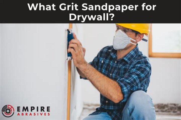 what grit sandpaper for spackle? here is the answer