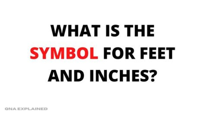 what is the foot symbol? here is the answer